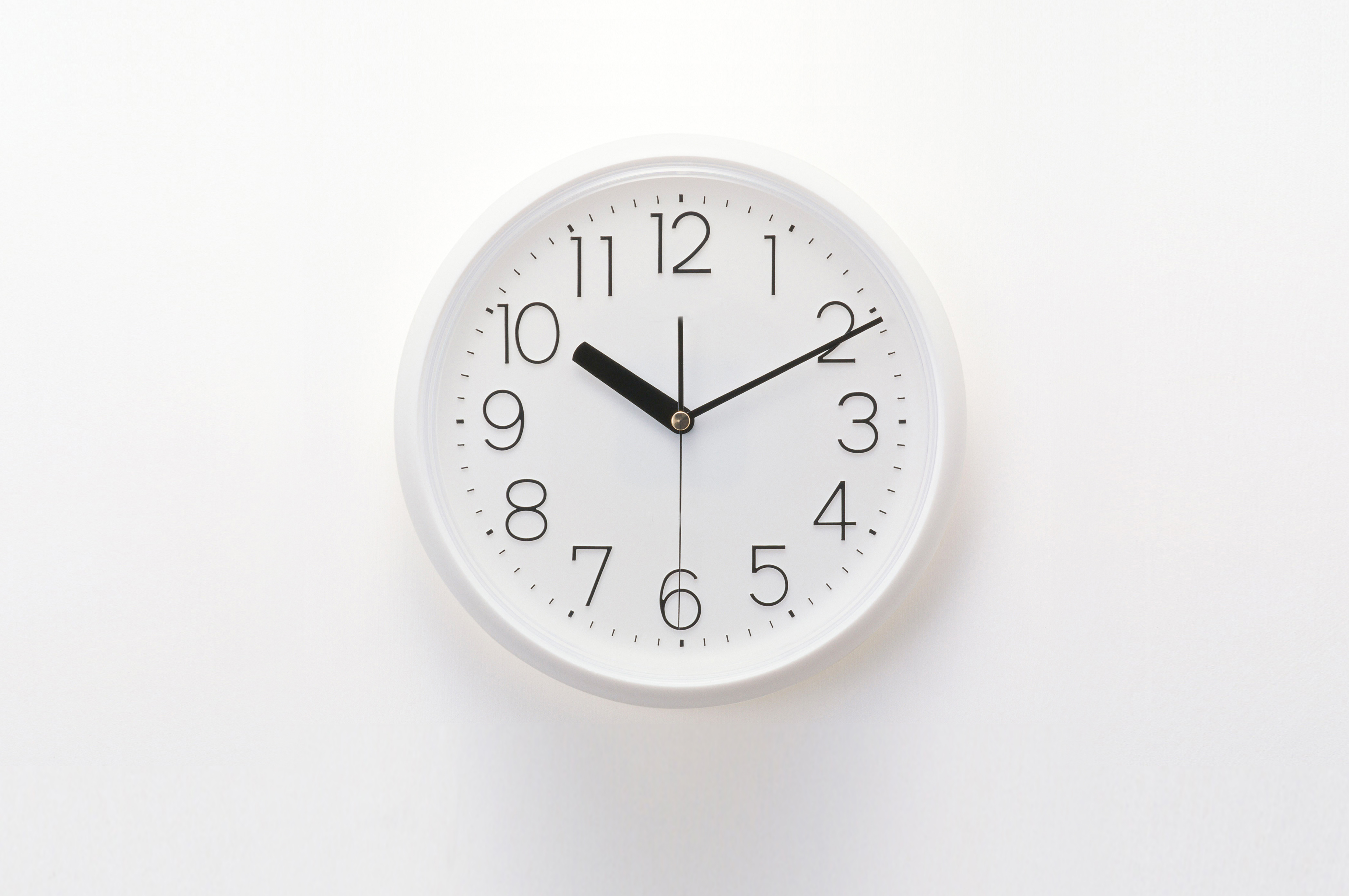 Clock representing around-the-clock service