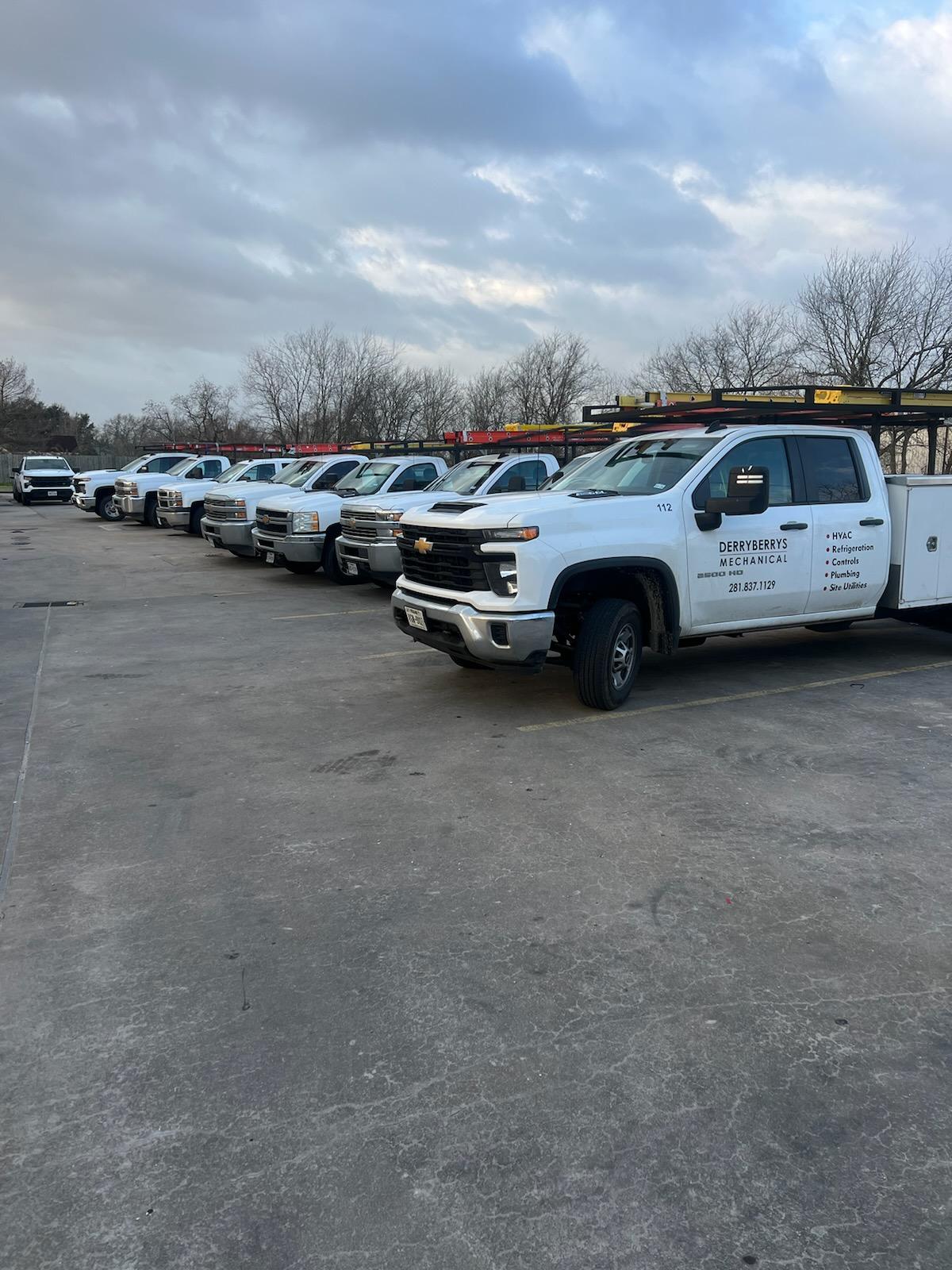 Derryberry's Mechanical service truck fleet